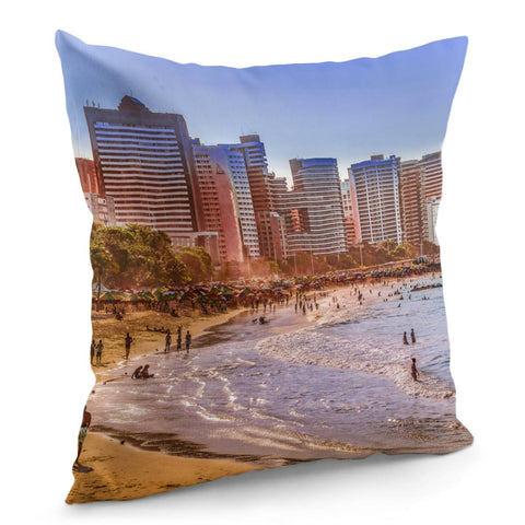 Image of Fortaleza Beach, Brazil Pillow Cover