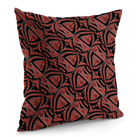 Image of Hand Draw Tribal Print Pattern Pillow Cover