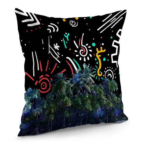 Image of Tropical Island Pillow Cover