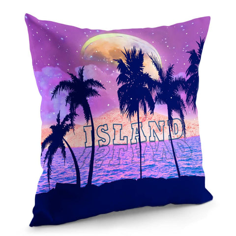 Image of Tropical Island Pillow Cover