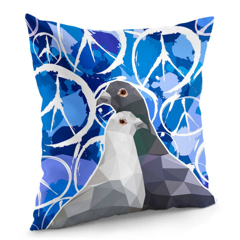 Image of Pigeon Pillow Cover