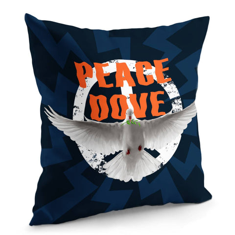 Image of Peace Dove Pillow Cover