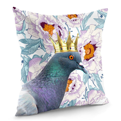 Image of Pigeons Pillow Cover