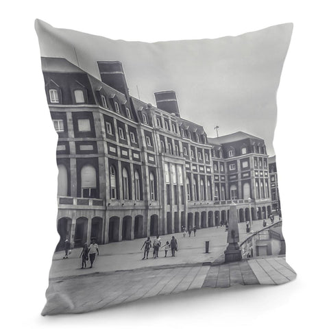 Image of Plaza Del Milenio, Mar Del Plata – Argentina Pillow Cover