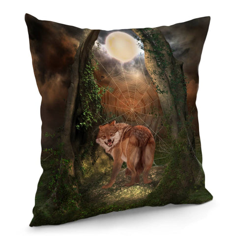 Image of Awesome Wolf Pillow Cover