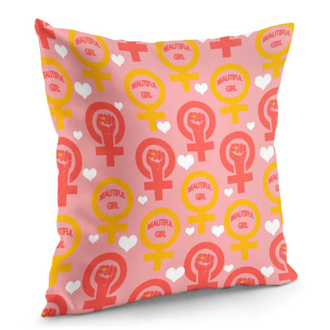 Image of Feminist Pillow Cover