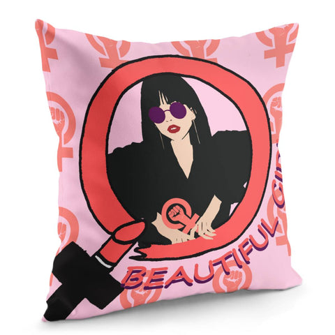 Image of Feminist Pillow Cover