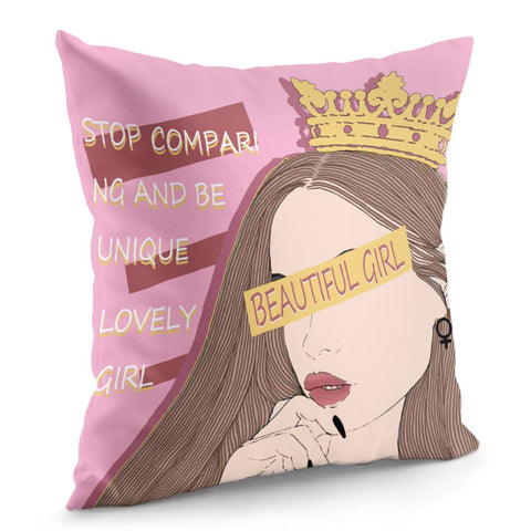 Image of Feminist Pillow Cover