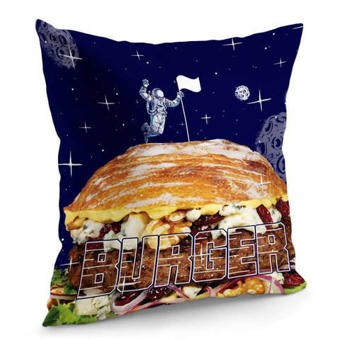 Image of Burger Pillow Cover