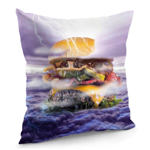 Image of Burger Pillow Cover