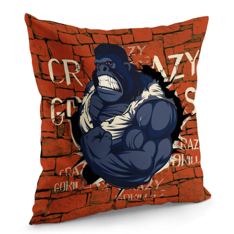 Image of Gorilla Pillow Cover