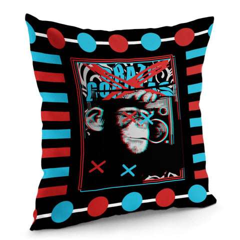 Image of Gorilla Pillow Cover