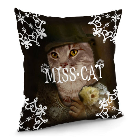 Image of Cat Pillow Cover