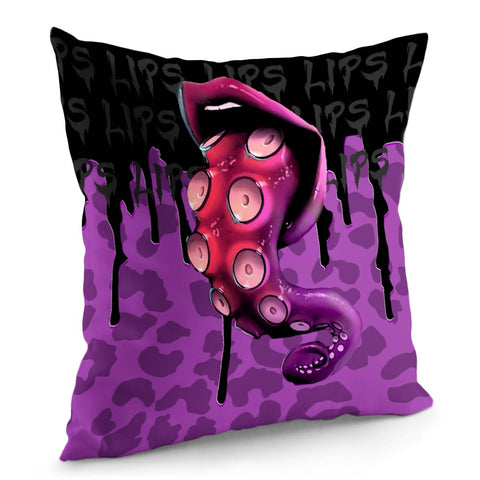 Image of Lips Pillow Cover