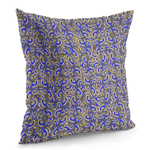 Image of Luxury Arabesque Ornate Pattern Pillow Cover