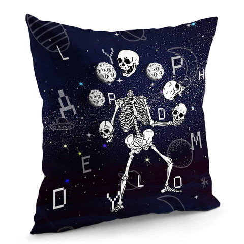 Image of Skull Pillow Cover