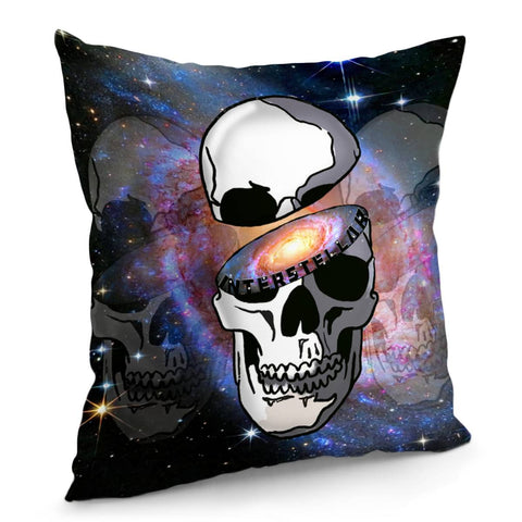 Image of Skull Pillow Cover