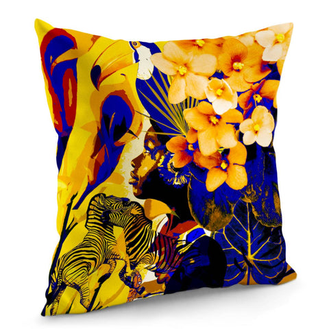 Image of Princess Of The Jungle 2 Pillow Cover