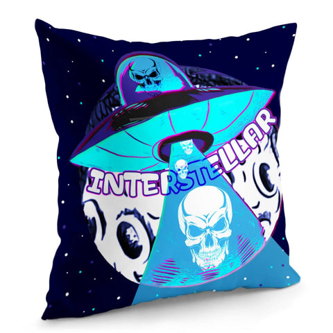 Image of Skull Pillow Cover