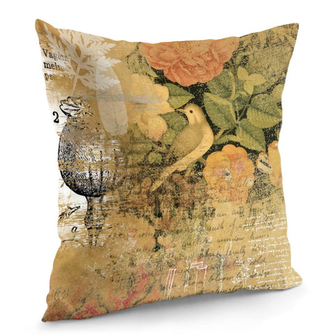 Image of Ancient Garden Pillow Cover