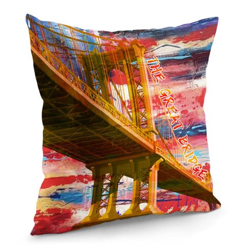 Image of Golden Gate Bridge Pillow Cover