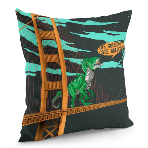 Image of Golden Gate Bridge Pillow Cover