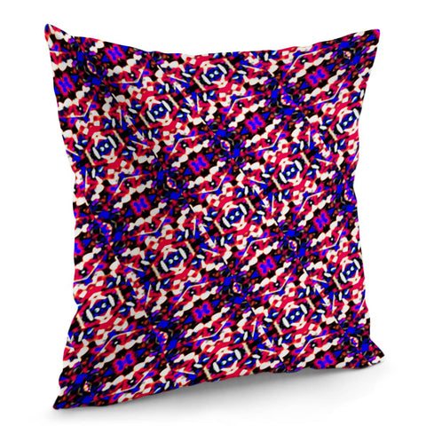 Image of Colorful Vivid Ethnic Geo Print Pillow Cover