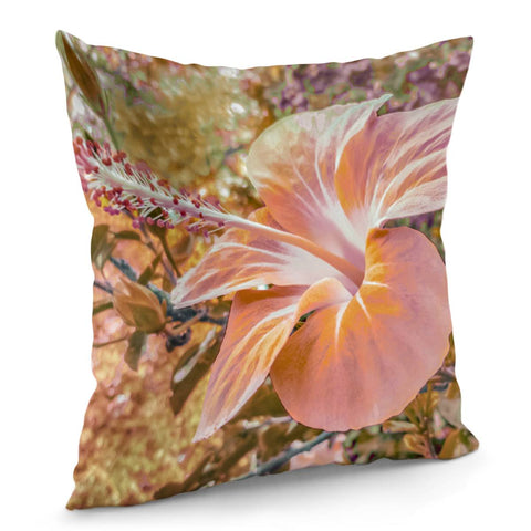 Image of Hibiscus Flower Photography Pillow Cover