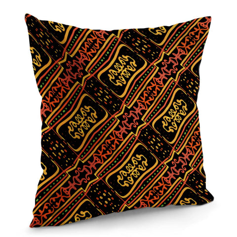 Image of Colorful Boho Ornate Print Pillow Cover