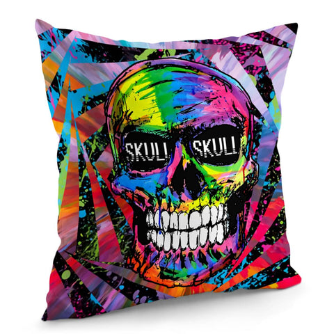 Image of Skull Pillow Cover