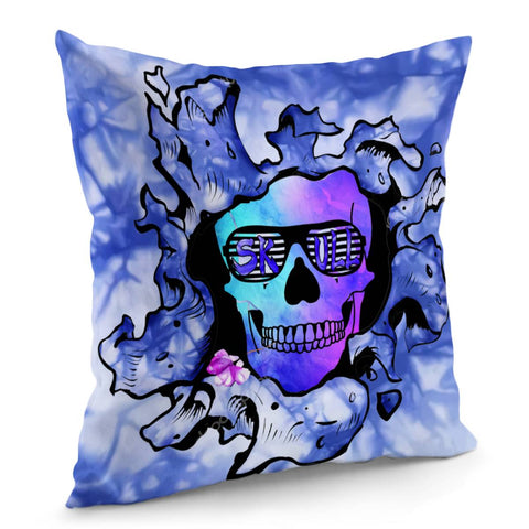 Image of Skull Pillow Cover