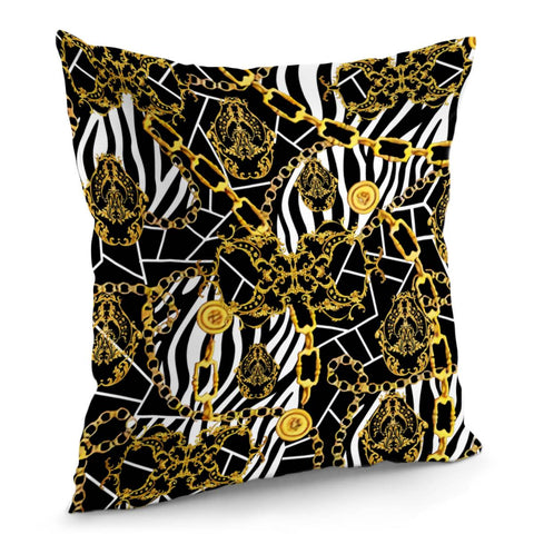 Image of Baroque Print Pillow Cover