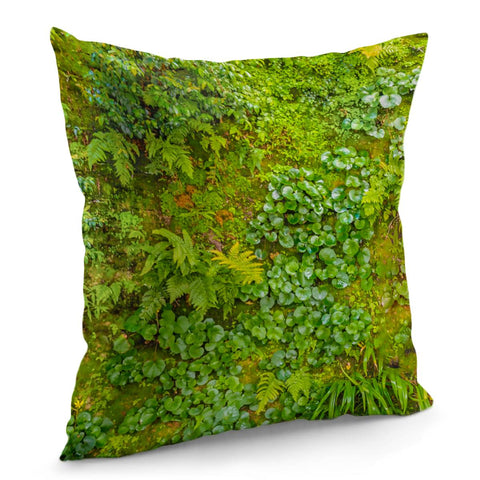 Image of Tropical Nature Print Pillow Cover