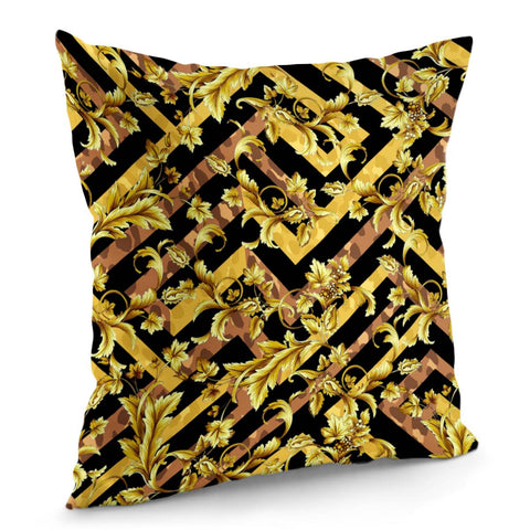 Image of Baroque Print Pillow Cover