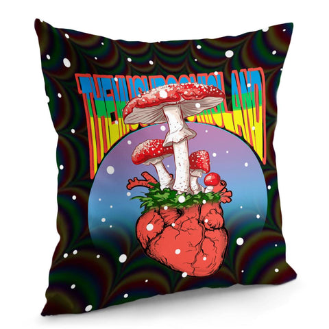 Image of Mushroom Pillow Cover