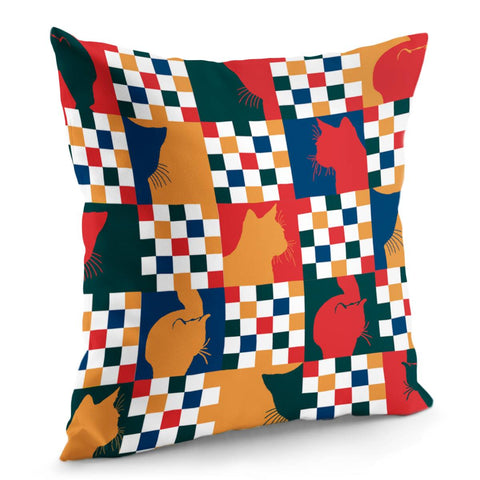 Image of Checkerboard Pillow Cover