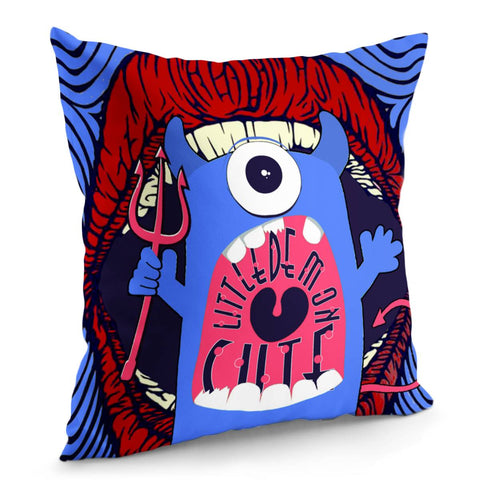 Image of Little Demon Pillow Cover