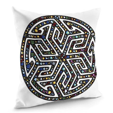 Image of Emoji Planet Pillow Cover