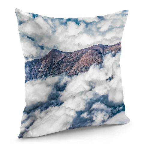 Image of Andes Mountains Aerial View, Chile Pillow Cover