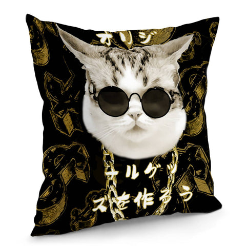 Image of Cat Pillow Cover