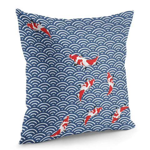 Image of Ocean Wave Pillow Cover