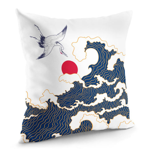 Image of Ocean Wave Pillow Cover