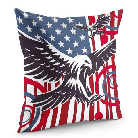 Image of Bald Eagle Pillow Cover