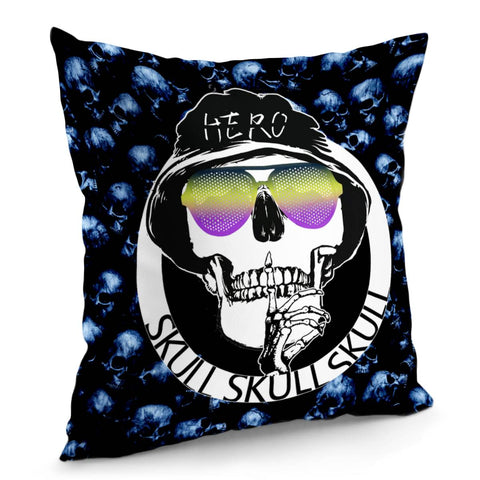 Image of Skull Pillow Cover