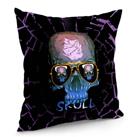 Image of Skull Pillow Cover