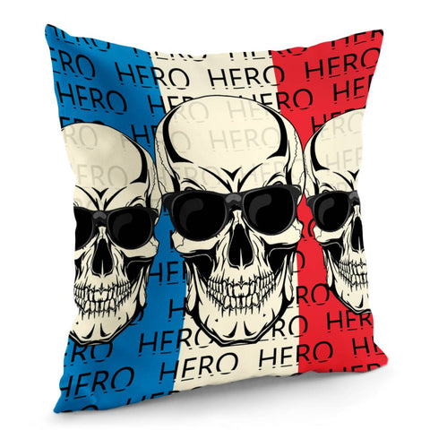 Image of Skull Pillow Cover