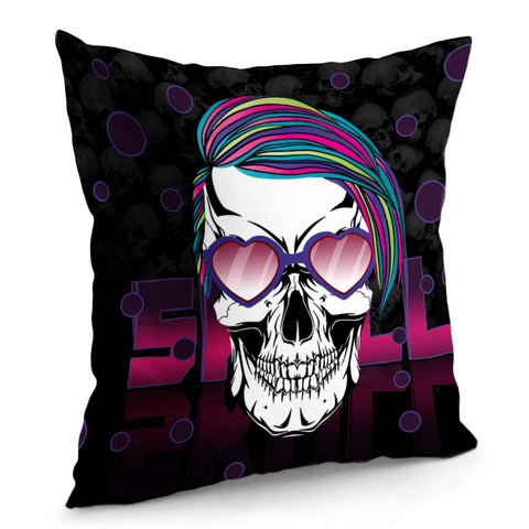 Image of Skull Pillow Cover