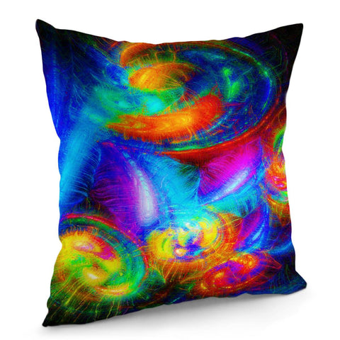 Image of Swirls Of Energy. Pillow Cover