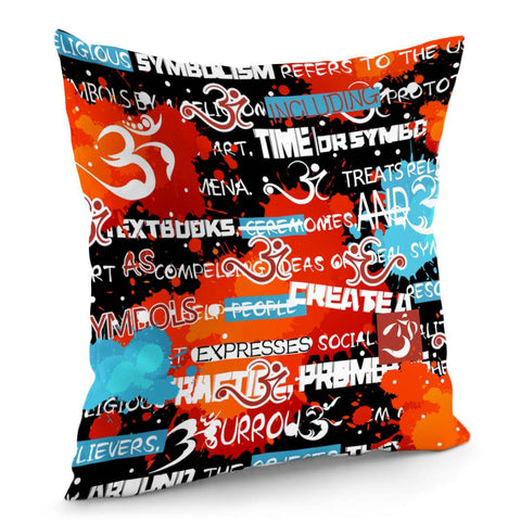 Image of Religious Symbol Pillow Cover