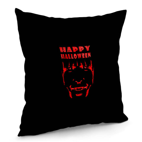 Image of Happy Halloween Poster Artwork Pillow Cover